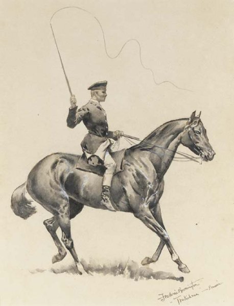 A 'Trakehner' Horse Wrangler